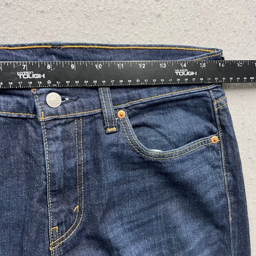Levis 527 Slim Bootcut Jeans Mens W30 L32 Dark Wash Denim Blue 05527-0698
